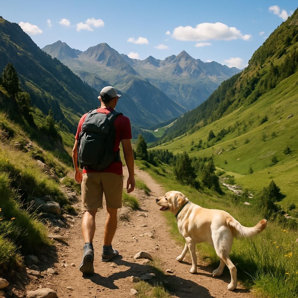 Découvrez 10 itinéraires de randonnée incontournables dans les Pyrénées à parcourir avec votre chien. Profitez de la nature, des paysages magnifiques et d'aventures inoubliables en compagnie de votre compagnon à quatre pattes.