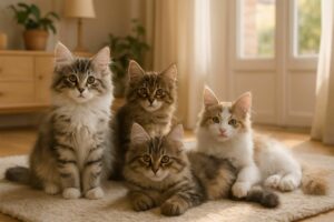 Découvrez nos annonces de chatons Norvégiens à vendre en France. Trouvez le compagnon idéal parmi nos offres avec prix et informations détaillées.