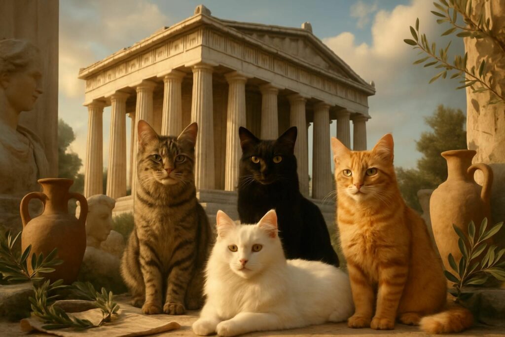 Découvrez les mythes et réalités fascinants autour des chats grecs, ces félins emblématiques imprégnés d'histoire et de légendes en Grèce.