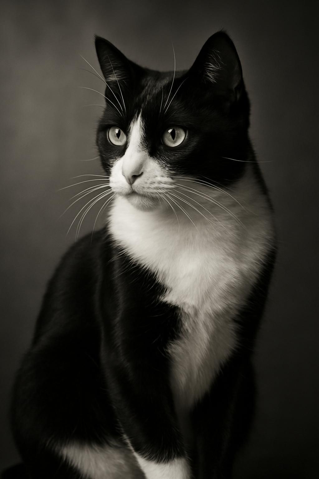 Découvrez l'histoire, les caractéristiques et les conseils d'entretien du chat européen noir et blanc, un compagnon élégant et affectueux.