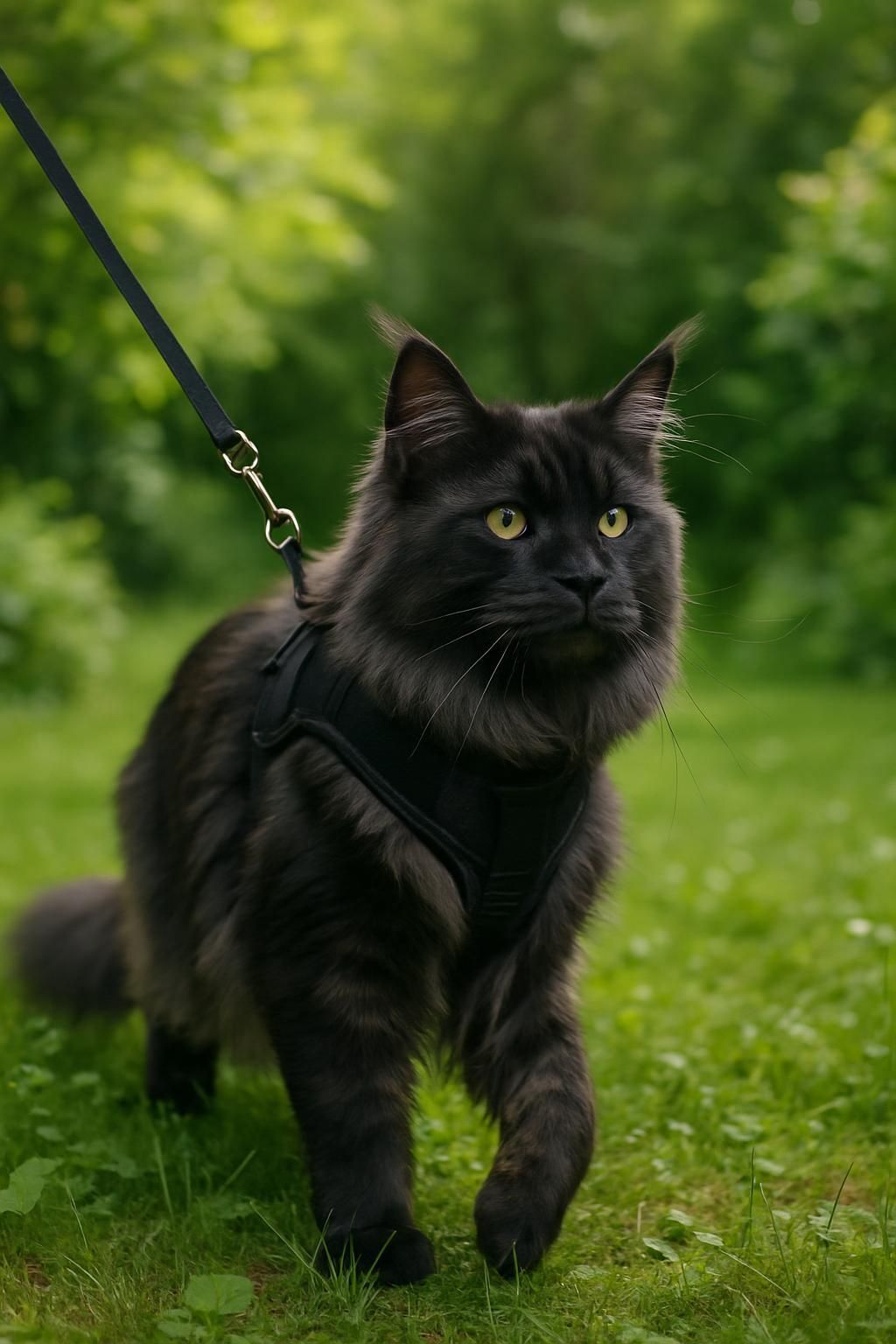 Découvrez notre guide complet sur le Maine Coon Black Smoke avec des photos exclusives. Apprenez tout sur cette race unique, son caractère, son entretien et son histoire.