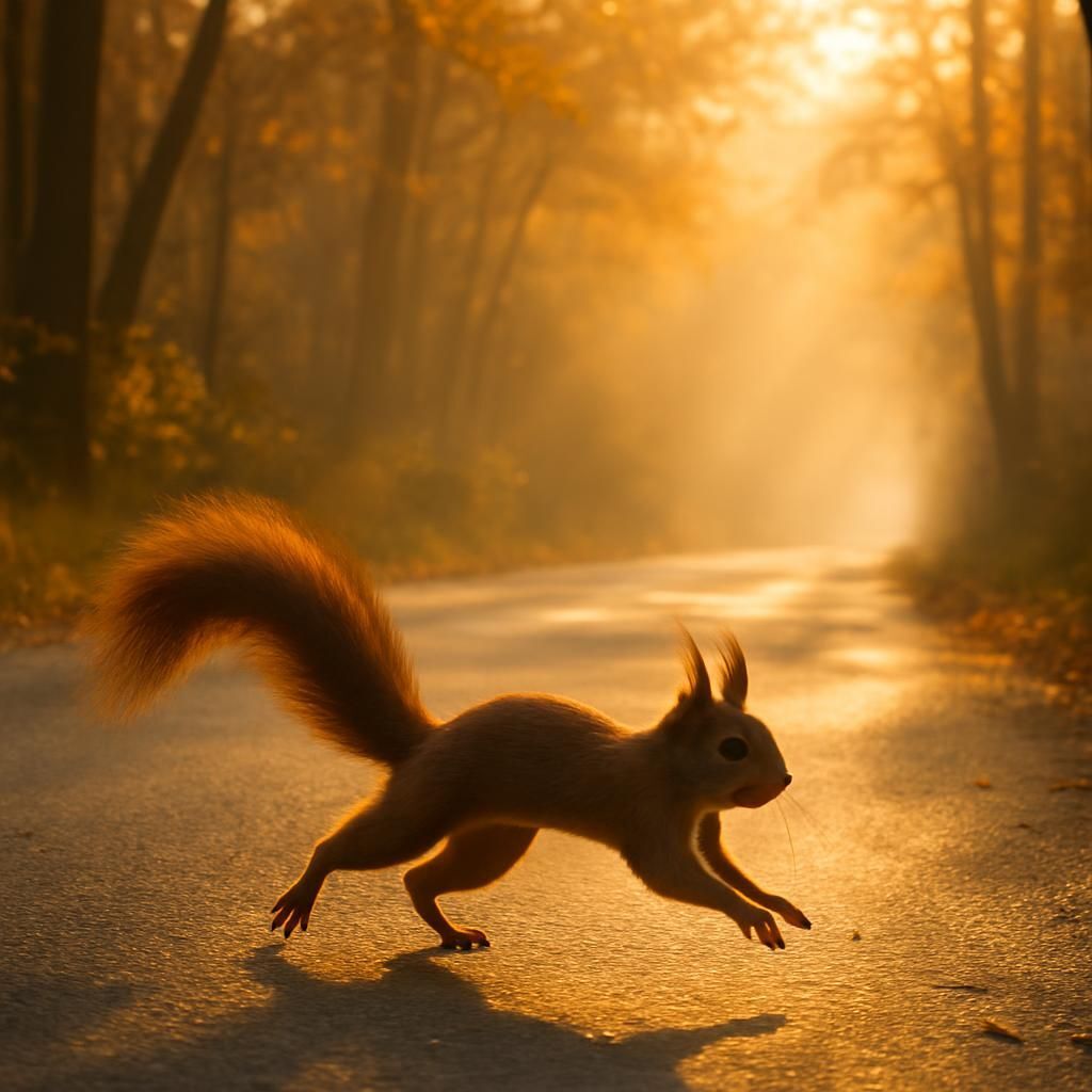 Découvrez la signification et l'interprétation de voir un écureuil traverser la route, un événement chargé de symboles et de messages à ne pas manquer.