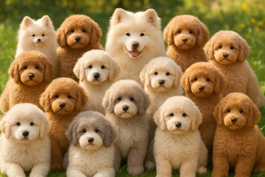 Découvrez 15 chiens tout doux qui ressemblent à des nounours, parfaits pour les amoureux des animaux câlins et adorables.